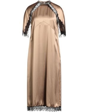 Fabiana Filippi Midi Dress Viscose, Polyamide - Natural