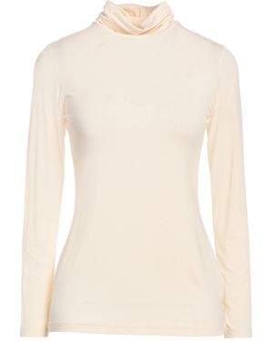 ROSSO35 Cream T-Shirt Viscose, Elastane - White