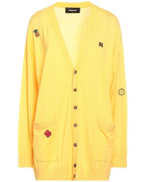 DSquared² Cardigan - Jaune