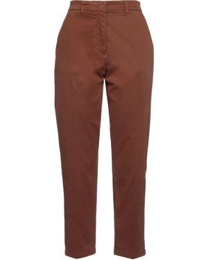 Cruna Chocolate Pants Cotton, Elastane - Brown