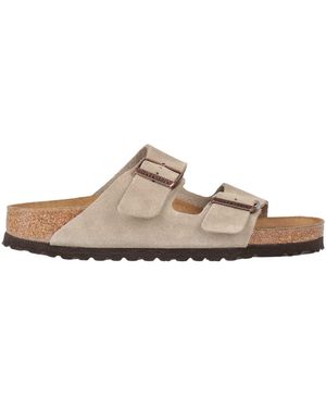 Birkenstock Sandals Leather - White