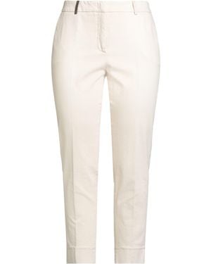 Peserico Jeans Cotton, Elastane - White