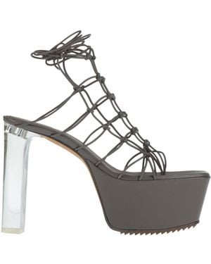 Rick Owens Thong Sandal - Metallic
