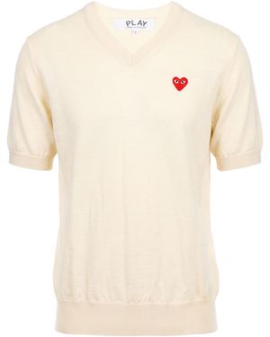 COMME DES GARÇONS PLAY Pullover - Natur