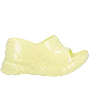 Givenchy Sandals Rubber - Yellow
