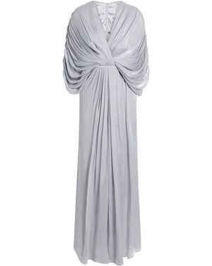 Badgley Mischka Vestito Lungo - Grigio