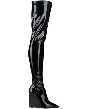 Le Silla Boot Leather - Black