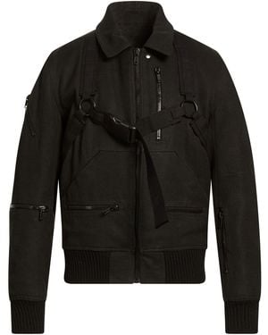 Rick Owens Jacket Polyester, Cotton, Virgin Wool - Black