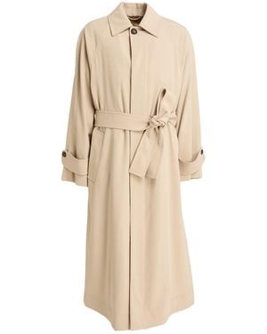 Ferragamo Overcoat & Trench Coat - Natural