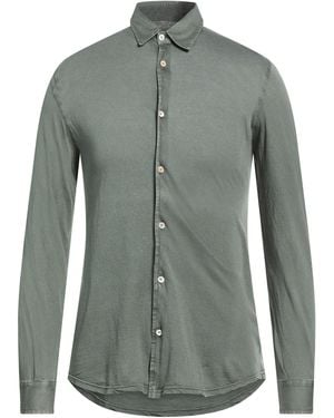 Fedeli Military Shirt Cotton - Gray