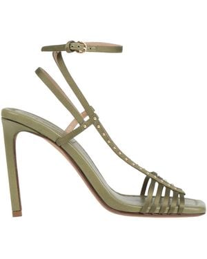 Ulla Johnson Sandals Textile Fibers - Metallic