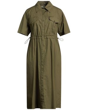 No Secrets Midi Dresses - Green