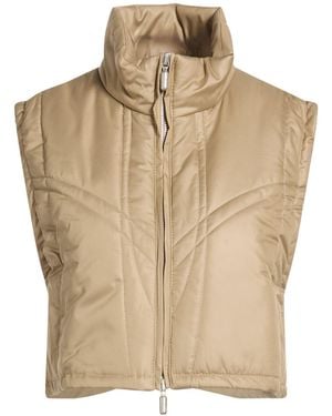 Rhude Sand Vest Polyester, Polyurethane - Natural