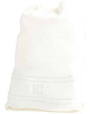 Low Classic Ivory Backpack Rayon, Nylon - White