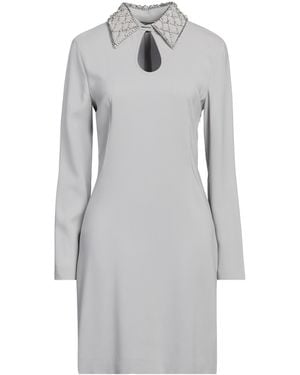 Alberta Ferretti Mini Dress - Grey