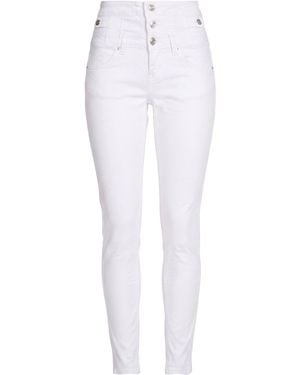 Liu Jo Jeans Cotton, Elastane - White