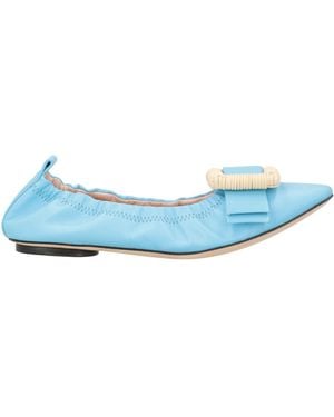 Rodo Ballet Flats - Blue