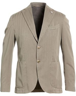 L.B.M. 1911 Blazer Cotton, Polyamide, Nylon - Gray