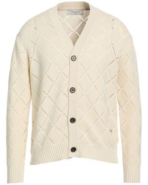 AFTER PRAY Ivory Cardigan Cotton - Natural