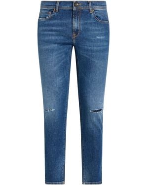 0/zero Construction Jeans Organic Cotton, Elastane - Blue