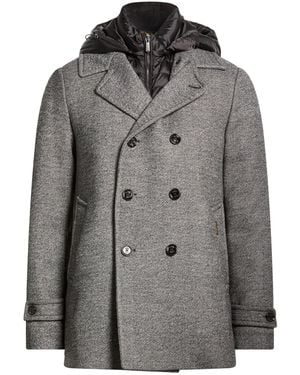 Moorer Coat Virgin Wool - Gray