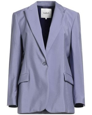 Ba&sh Blazer Viscose, Polyamide - Blue