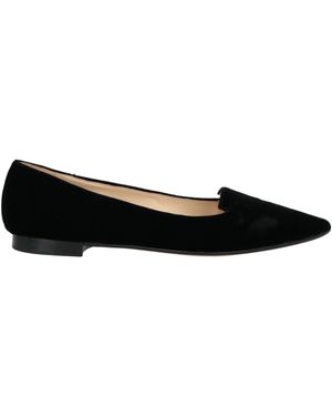 Douuod Loafers Textile Fibers - Black
