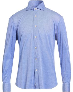 Alessandro Gherardi Light Shirt Cotton - Blue