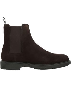 Liu Jo Dark Ankle Boots Leather - Brown