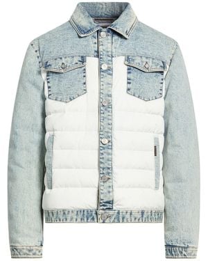 Moorer Puffer Cotton, Elastane, Polyamide - Blue
