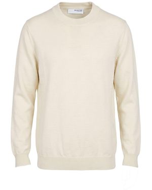 SELECTED Sweater - White