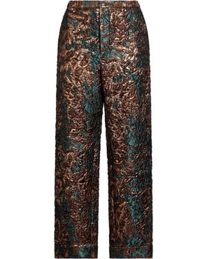 Koche Deep Pants Polyester, Acetate, Metallic Fiber, Polyamide, Silk - Gray