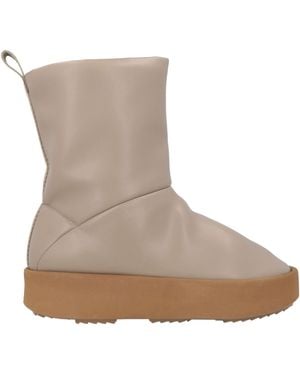 PIUMESTUDIO Ankle Boots Textile Fibers - Brown