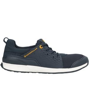 Caterpillar Sneakers Leather, Textile Fibers - Blue