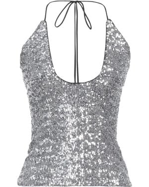 The Attico Top - Gray