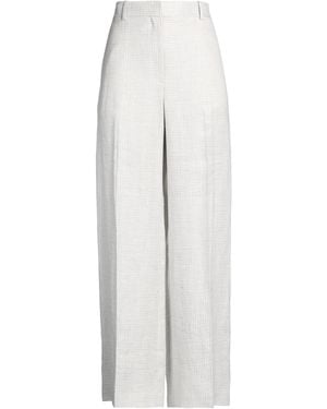 Theory Trousers Linen, Viscose - White