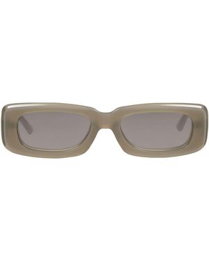 The Attico x Linda Farrow Sunglasses - Grey