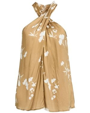 1 One Khaki Top Viscose - Natural