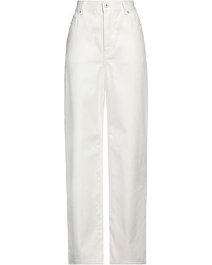 Loewe Pantaloni Jeans - Bianco