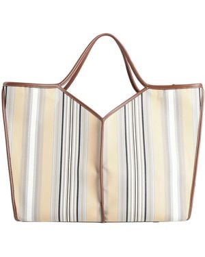 Hereu Handbag Textile Fibers - White
