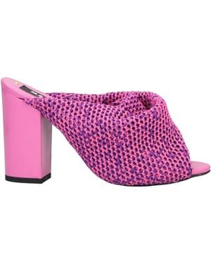 MSGM Sandals - Purple