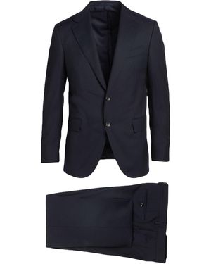 Caruso Suit Wool - Blue