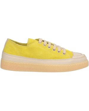PATGOA Sneakers Leather - Yellow