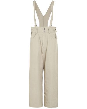 Yohji Yamamoto Trousers Cotton - White