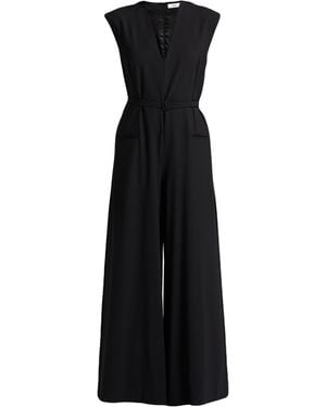 Suoli Jumpsuit Polyester, Virgin Wool, Elastane - Black