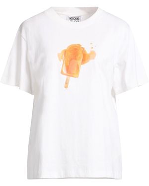 Moschino T-Shirt Cotton - White