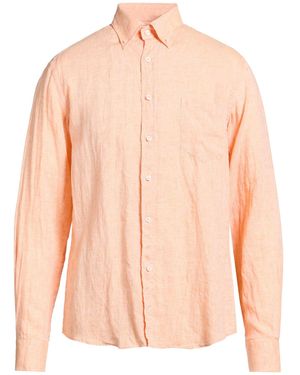 Paul & Shark Shirt Linen - Pink