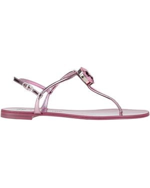 Giuseppe Zanotti Light Thong Sandal Leather - Pink