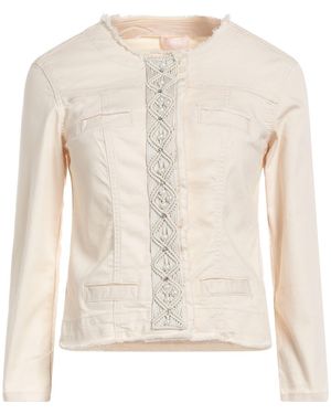 Liu Jo Denim Outerwear - White