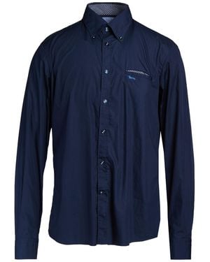 Harmont & Blaine Shirt Cotton - Blue